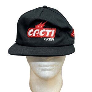 Cacti Crew Travis Scott Black And Red 100% Cotton Cap SALE